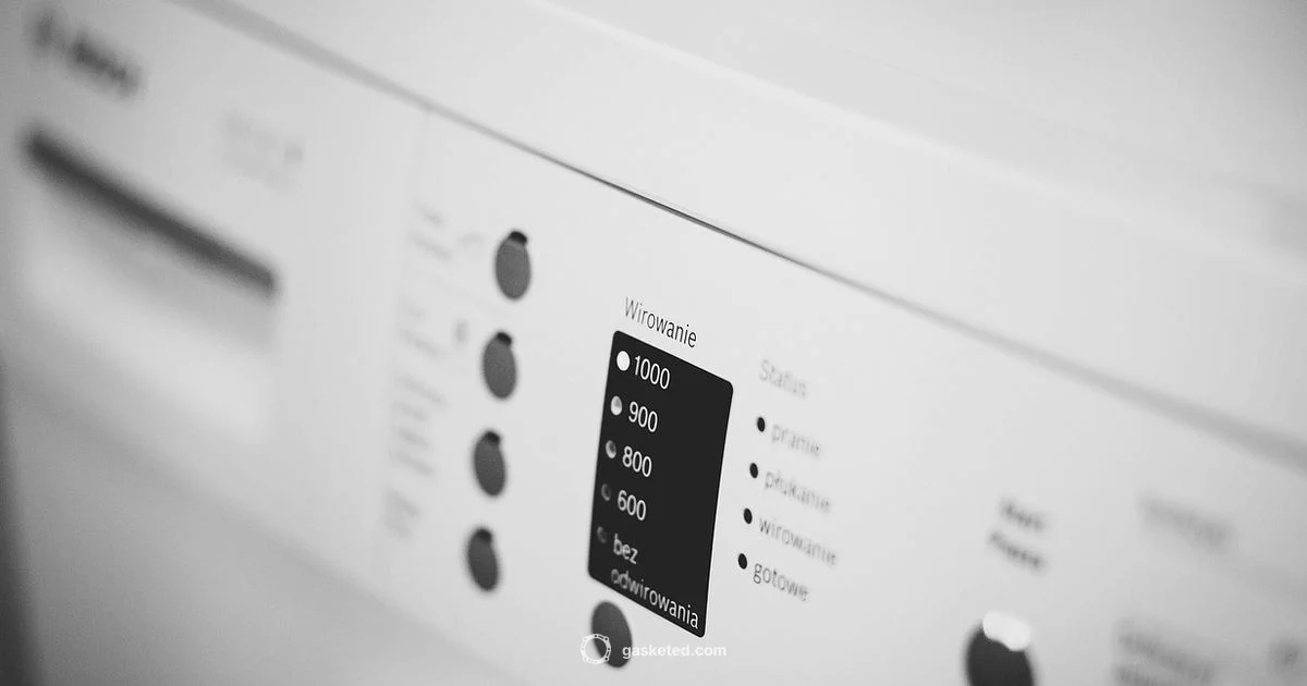 Washing Machine Rubber - Gasketed