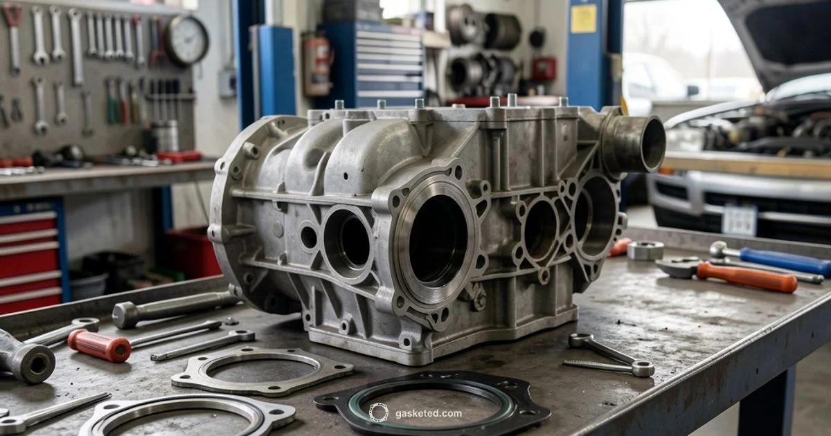 Plenum vs Manifold Gasket Plenum vs Manifold Gasket - Gasketed