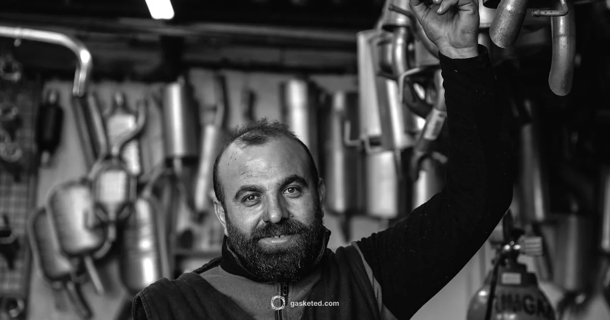 Exhaust Flange Gasket Fix - Gasketed