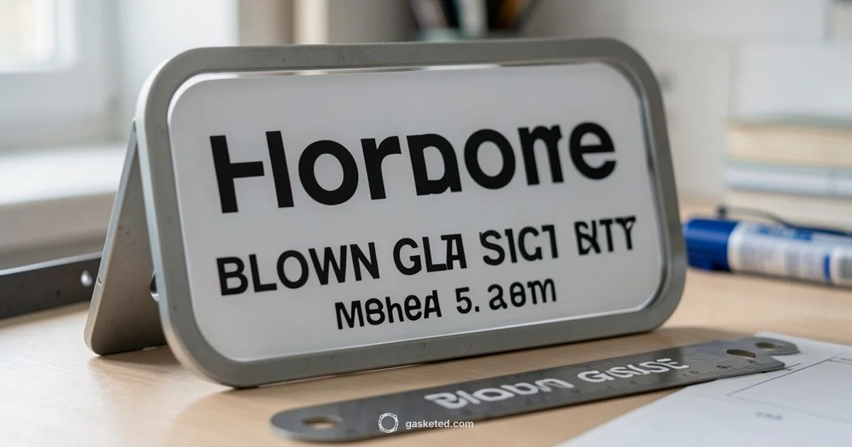 Blown Gasket Signs - Gasketed