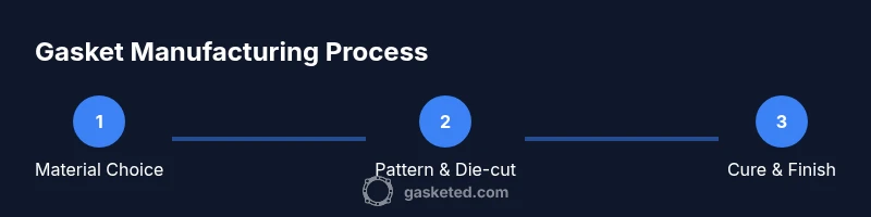 Process diagram of gasket manufacturing