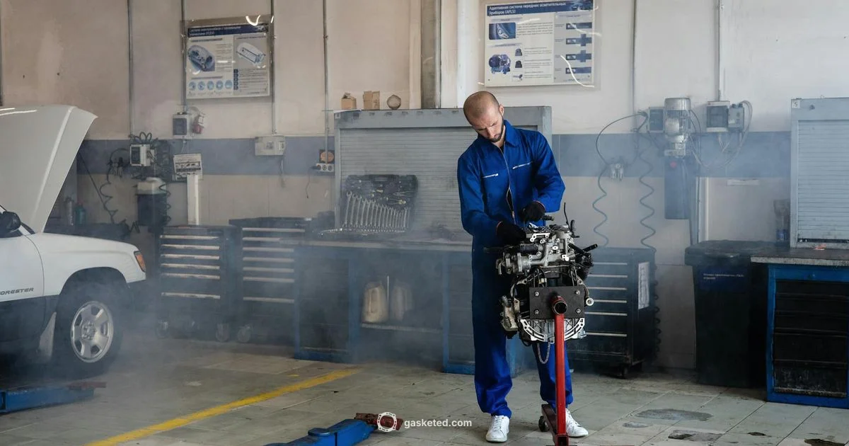 Oil Pan Gasket Leak - Gasketed