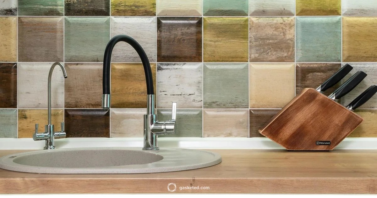 Square Rubber Gasket - Gasketed