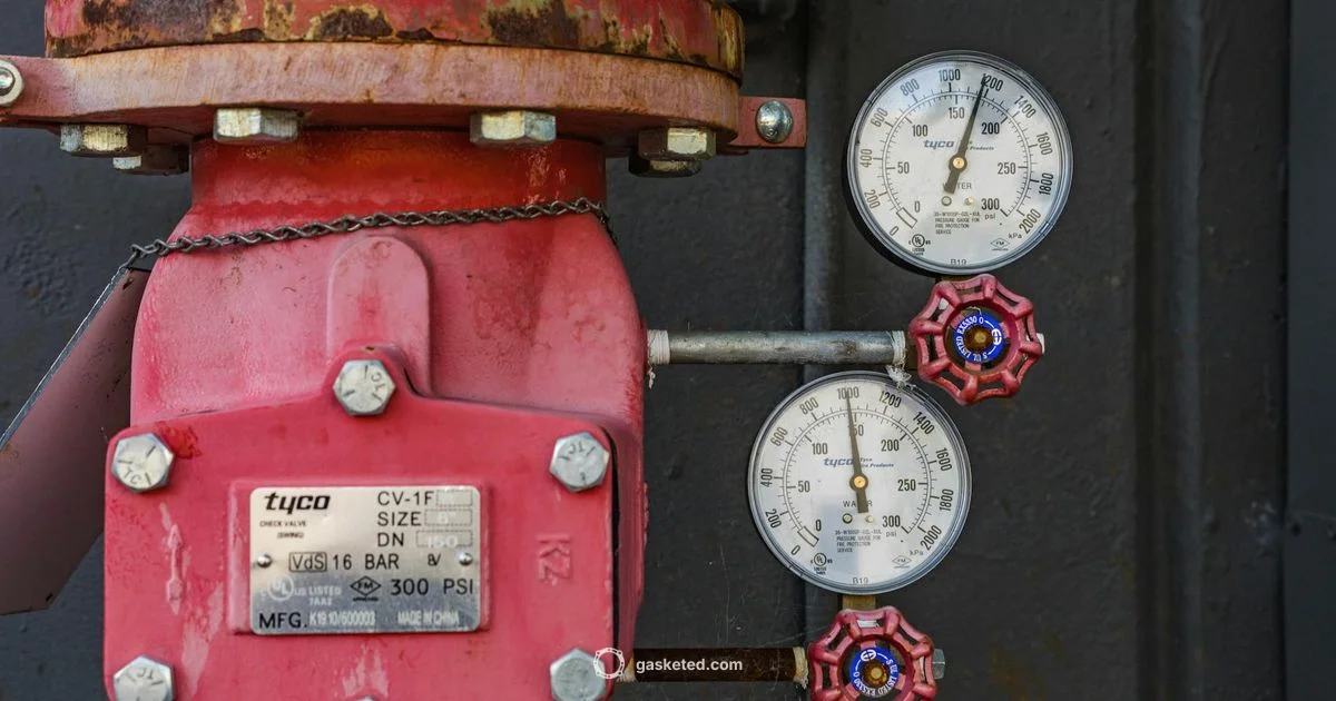 Red RTV Gasket Guide - Gasketed