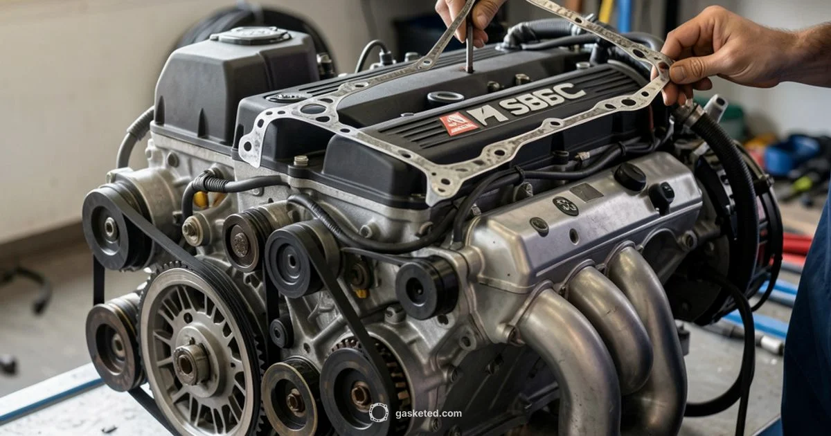 SBC Header Gasket Guide - Gasketed