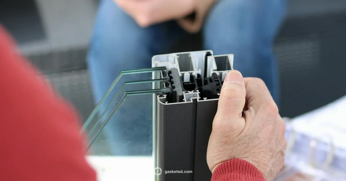 Aluminium Window Gasket - Gasketed