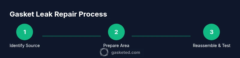 Infographic: Step-by-step gasket leak repair process