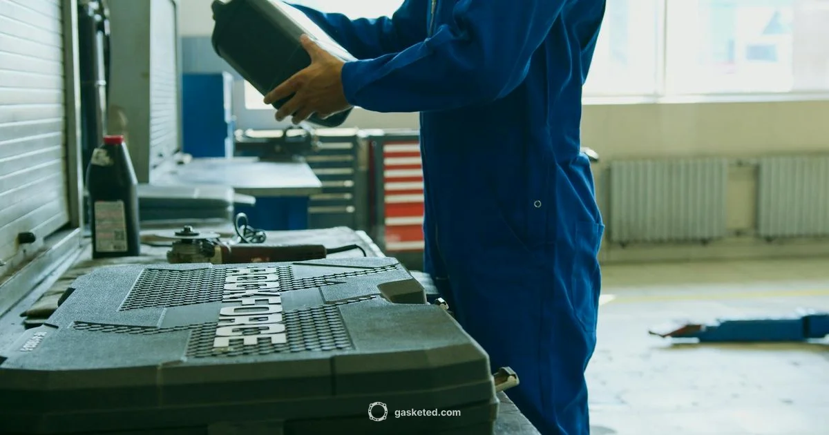 Oil Pan Gasket Fix - Gasketed